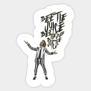 beetlejuice Sticker